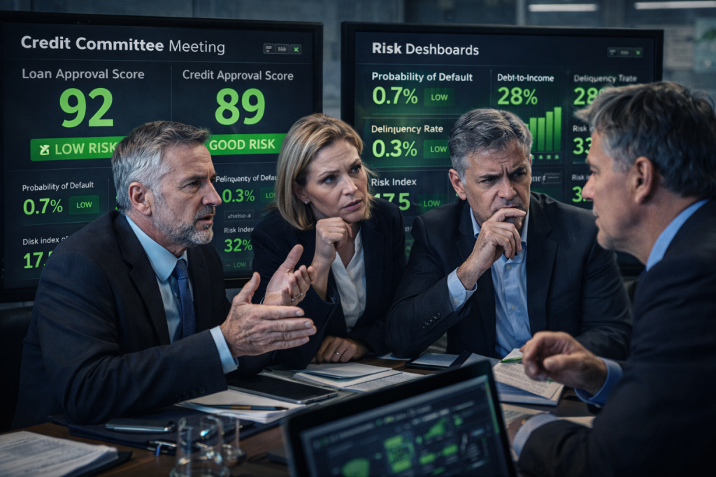 When Perfect Risk Scores Still Require Human Override: The False Precision of Financial Metrics